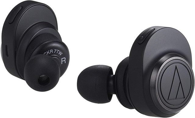 Audio Technica ATH-CKR7TW Black True Wireless Bluetooth Earphones - 1
