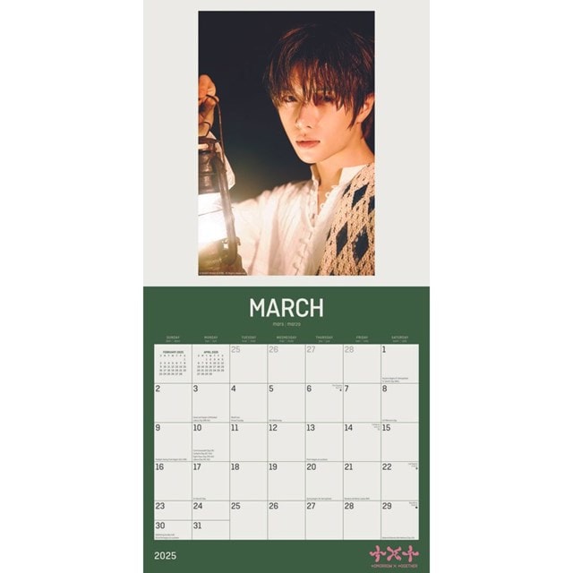 Tomorrow X Together 2025 Square Calendar - 2