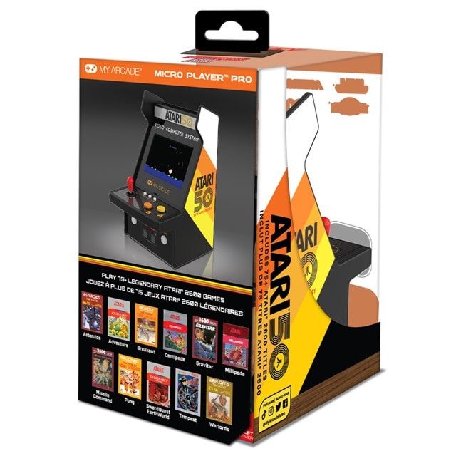 Atari Retro Arcade My Arcade Portable Gaming System - 4