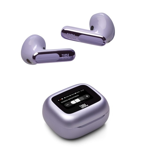 JBL Live Flex 3 Purple Noise Cancelling True Wireless Bluetooth Earphones - 9