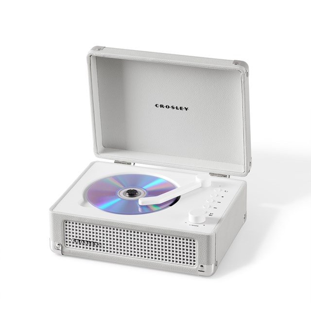 Crosley Cruiser CD White Sand Bluetooth CD Player - 16