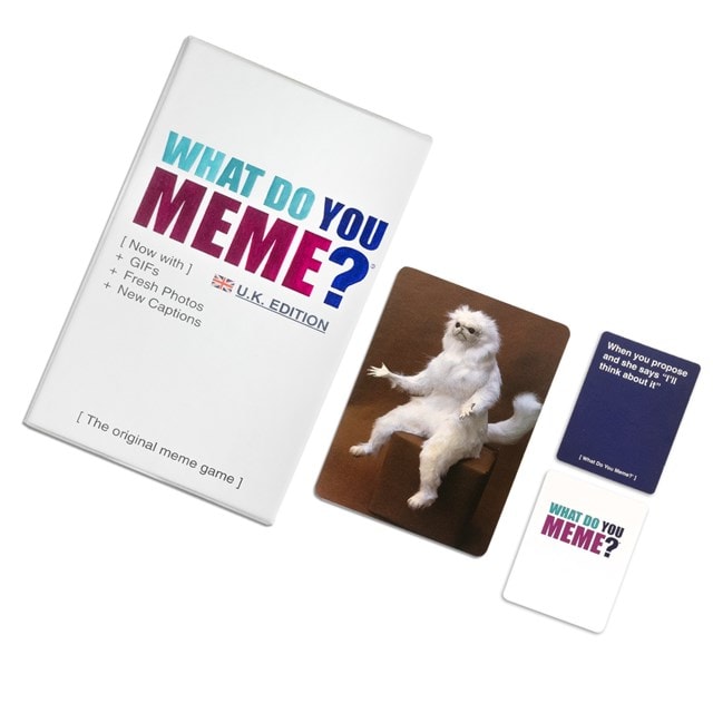 What Do You Meme? UK Edition Refreshed Card Game - 4