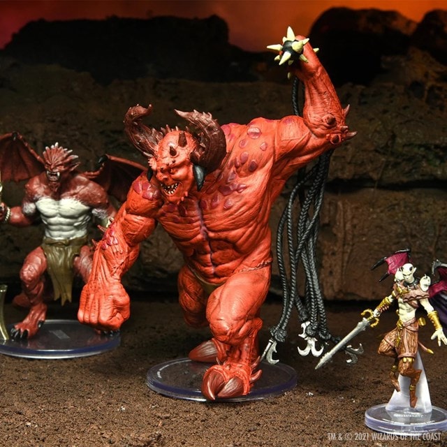 Archdevils - Hutijin, Moloch, Titivilus Dungeons & Dragons Icons Of The Realms Figurines - 3