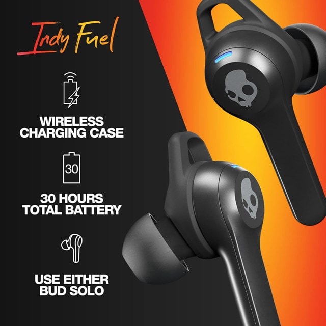 Skullcandy Indy Fuel True Black True Wireless Bluetooth Earphones - 3