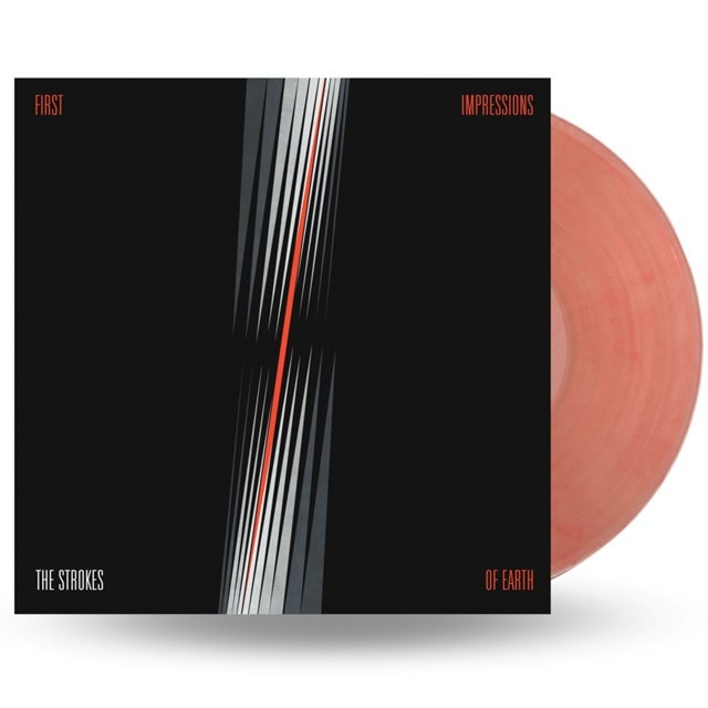 First Impressions of Earth - Hazy Red Vinyl - 1
