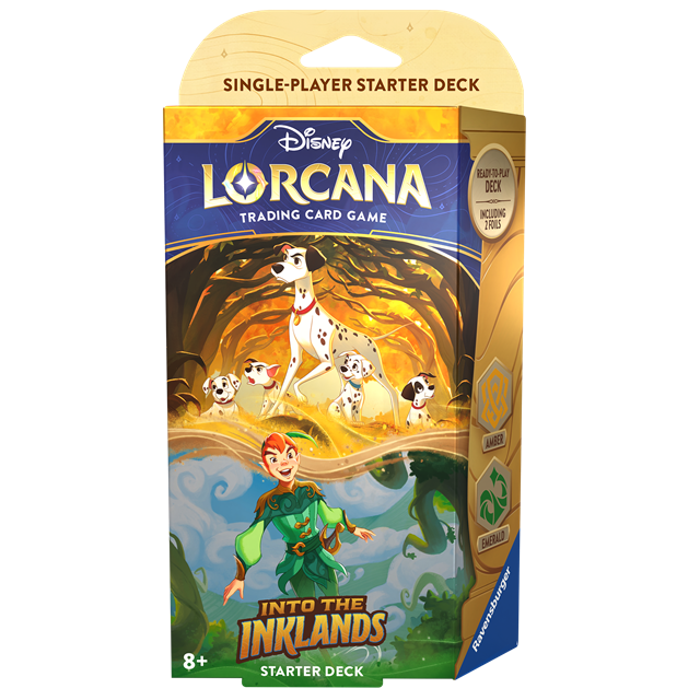 Disney Lorcana In To The Inklands Starter Deck Trading Cards - 3