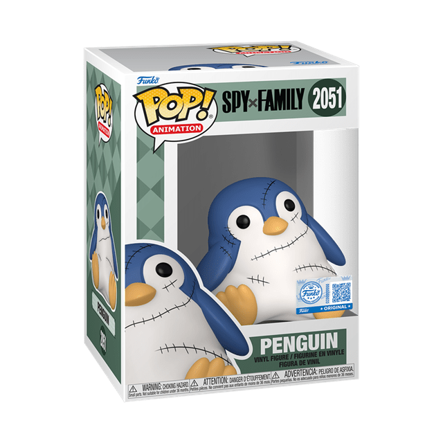Penguin With Stitches 2051 Spy X Family hmv Exclusive Funko Pop