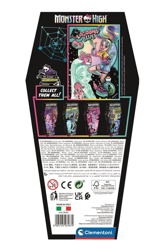 Lagoona Blue Special Edition Coffin Pack Monster High 150 Piece Jigsaw Puzzle - 4