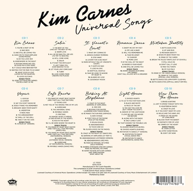 Universal Songs: The A&M, EMI America & MCA Years - 3