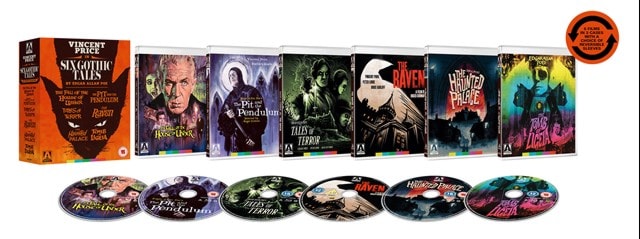 Six Gothic Tales Collection Blu Ray Box Set Free Shipping Over Hmv Store