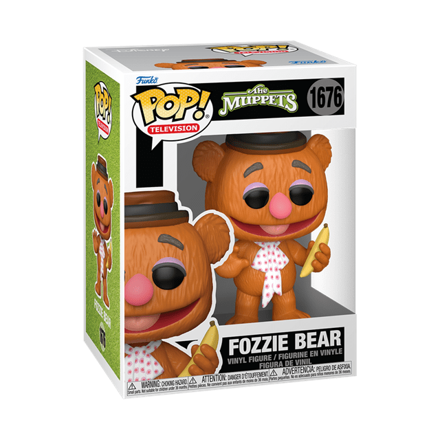 Fozzie Bear With Banana 1676 The Muppets Funko Pop Vinyl - 2