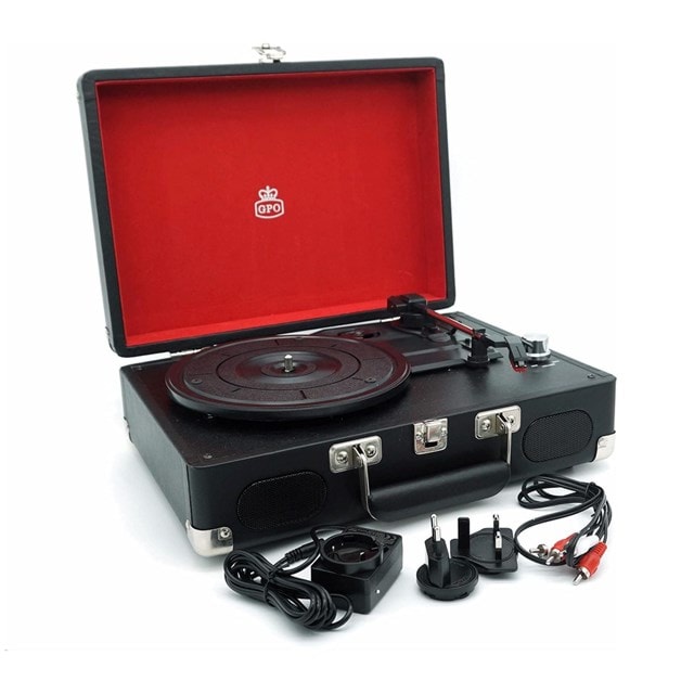 GPO Soho Black/Silver Turntable (hmv exclusive) - 4