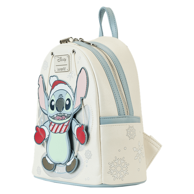 Lilo & Stitch Snow Angel Cosplay Mini Loungefly Backpack - 3