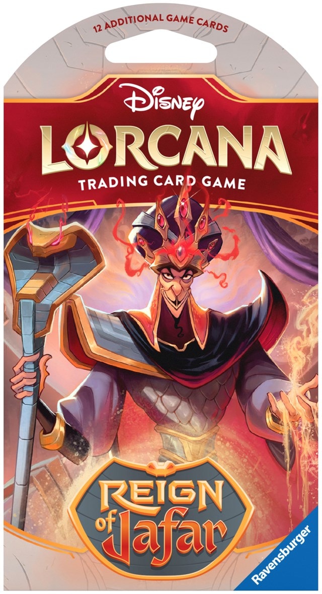 Reign Of Jafar Sleeved Booster Pack Disney Lorcana Trading Cards Assortment - 2