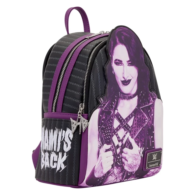 Rhea Ripley WWE Fanatics Loungefly Mini Backpack - 2