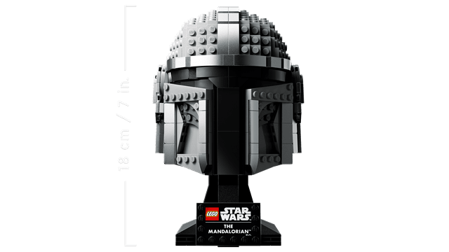 Mandalorian Helmet Star Wars LEGO - 5