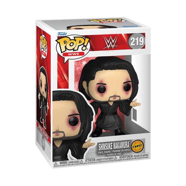 Shinsuke Nakamura With Chance Of Chase 219 WWE Funko Pop Vinyl - 4