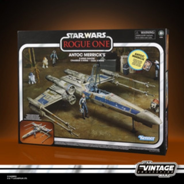Antoc Merrick’s X-Wing Fighter Vehicle with Action Figure Star Wars The Vintage Collection Rogue One - 3