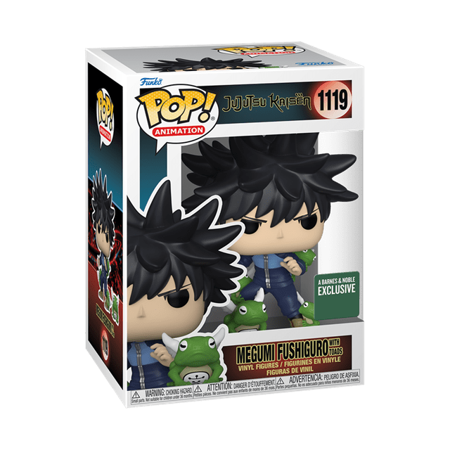 Megumi With Toads (1119) Jujutsu Kaisen Pop Vinyl - 2