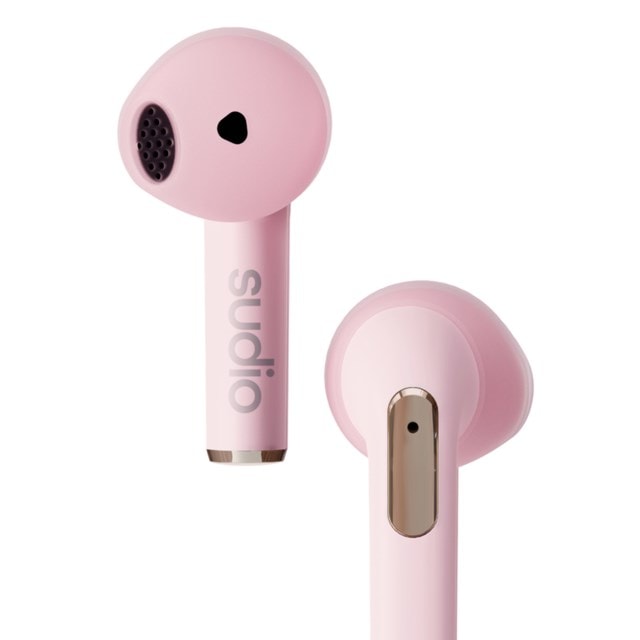 Sudio N2 Dusty Pink True Wireless Bluetooth Earphones - 3