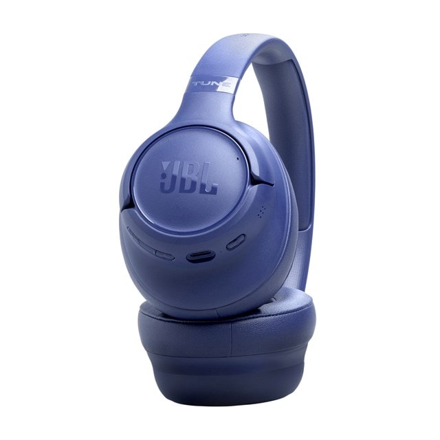 JBL Tune T735BT Blue Bluetooth Headphones - 7