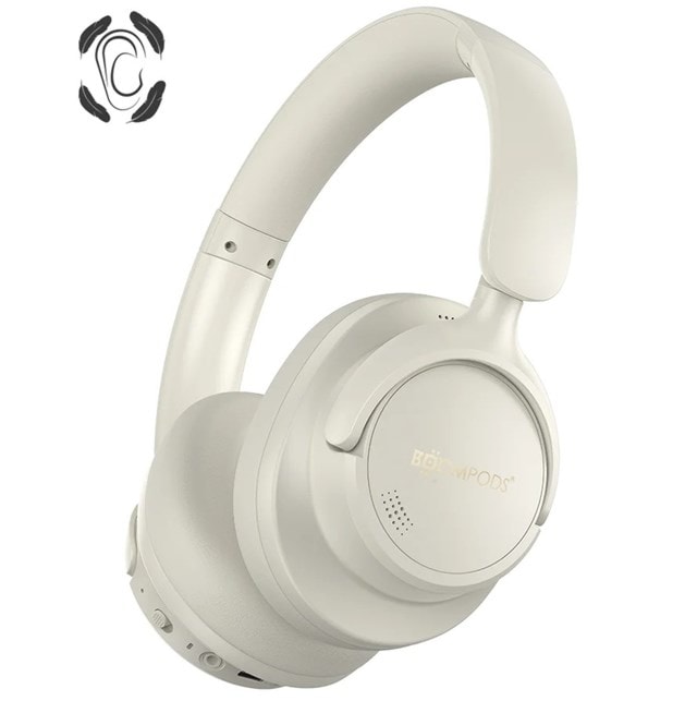Boompods Headpods ANC+ Sand Active Noise Cancelling Bluetooth Headphones - 5