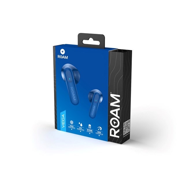 Roam Vega Serene Blue True Wireless Bluetooth Earphones - 8