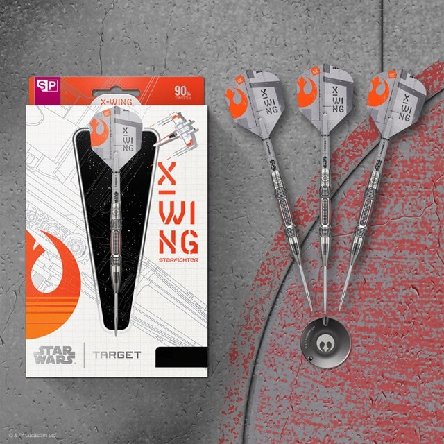 Star Wars X-Wing 90% Tungsten Steel 22g Steel Tip Darts - 5
