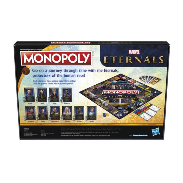 Eternals Marvel Monopoly Board Game - 5