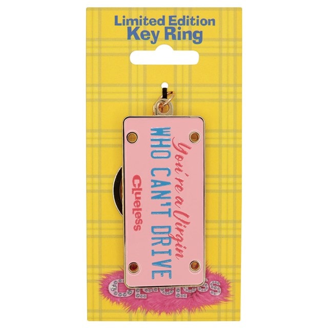 Clueless License Plate Limited Edition Keyring - 4