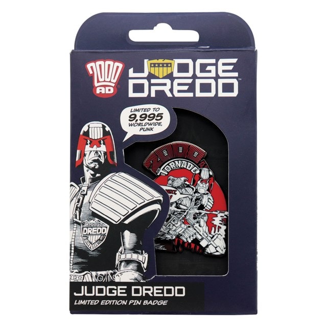 You're Next Punk Judge Dredd Pin Badge - 3
