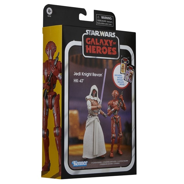 HK-47 & Jedi Knight Revan Star Wars The Vintage Collection Galaxy of Heroes Action Figures 2-Pack - 31