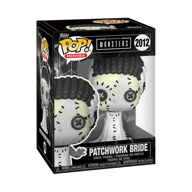 Bride Of Frankenstein 2012 Universal Monsters Patchwork Funko Pop Vinyl - 2