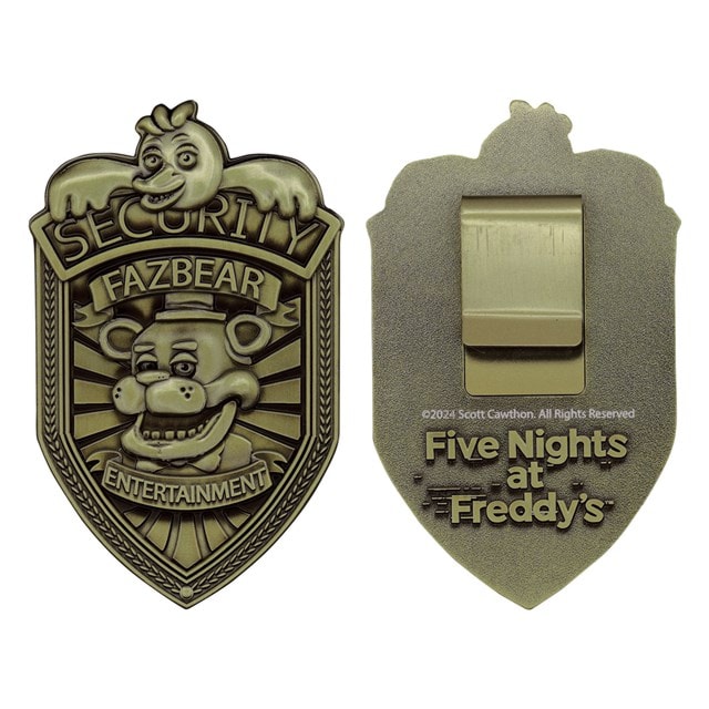 Security Badge And Pass Five Nights At Freddy's FNAF Replica Set - 2