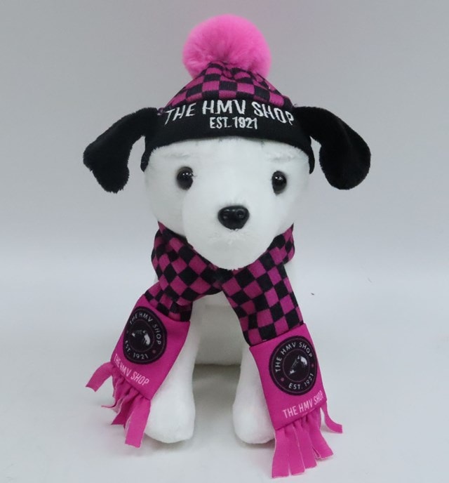 Nipper With Light Pink/Black Scarf and Hat Est 1921 (hmv Exclusive) 19cm Soft Toy - 1