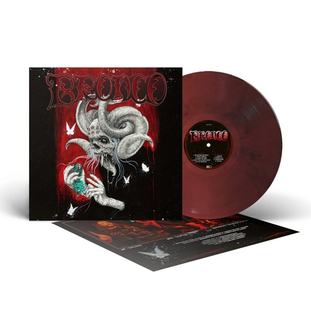 Bronco - Red/Black Marble Vinyl - 2