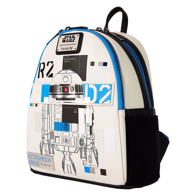 Power Of The Force Astromech Droid Star Wars Loungefly Mini Backpack - 3