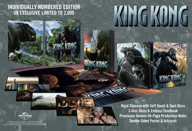 King Kong Limited Collector's Edition with Steelbook - 1