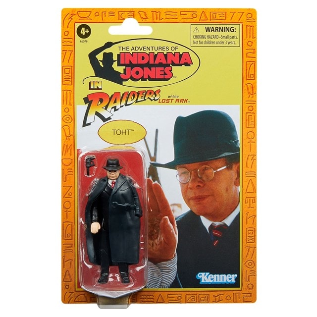 Toht Indiana Jones And The Raiders Of The Lost Ark Retro Collection Action Figure - 5