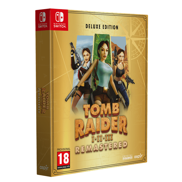 Tomb Raider I-III Remastered - Deluxe Edition (Nintendo Switch) - 2