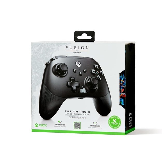 PowerA FUSION Pro 3 Wired Controller for Xbox Series X - Black - 8