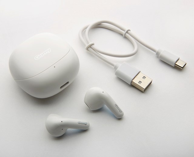 JVC Gumy Air Coconut White True Wireless Bluetooth Earphones - 5