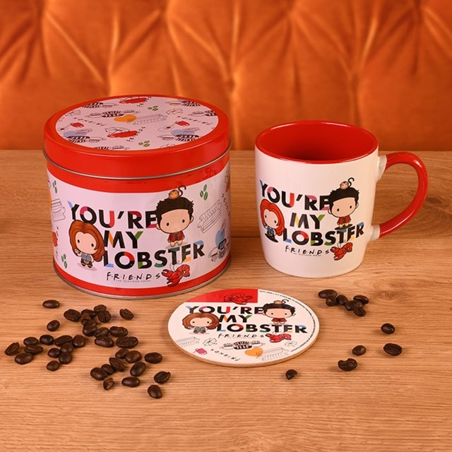 You're My Lobster: Friends Mug Gift Set in Tin - 1