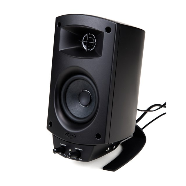 Klipsch Pro Media 2.1 BT Black Bluetooth Bookshelf Speakers With Subwoofer - 3