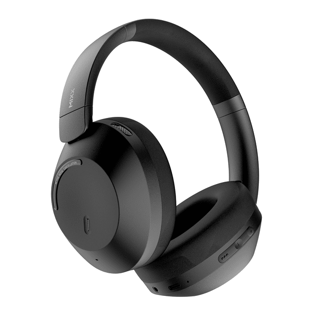 Mixx Audio StreamQ C4 ANC Black Active Noise Cancelling Bluetooth Headphones - 2