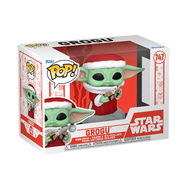 Grogu With Christmas Cookie 747 Star Wars Mandalorian Holiday Funko Pop Vinyl - 2