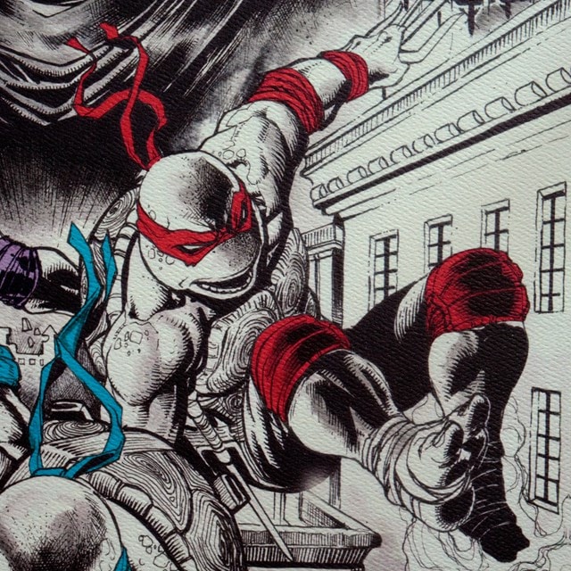 Limited Edition 40th Anniversary Teenage Mutant Ninja Turtles Art Print - 2