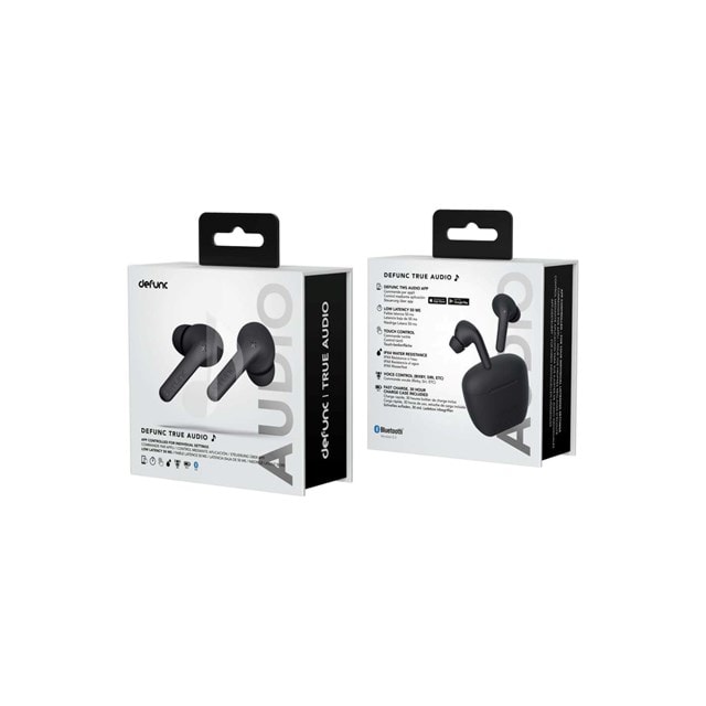 Defunc True Audio Black True Wireless Bluetooth Earphones - 3