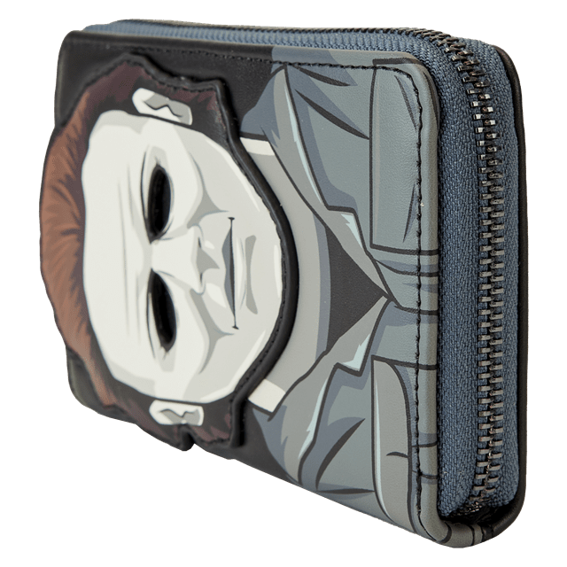 Michael Myers Zip Around Wallet Halloween Loungefly - 3