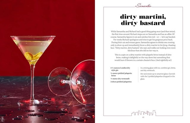 Sex And The City Cocktails 60 Fabulous And Official Cocktail Recipes Inspired By The Show Hardback - 4